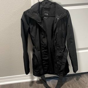 The North Face Rain Jacket w/tie and hood